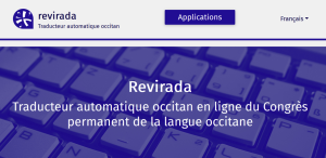 Revirada : Traducteur automatique occitan en ligne du Congrès permanent de la langue occitane